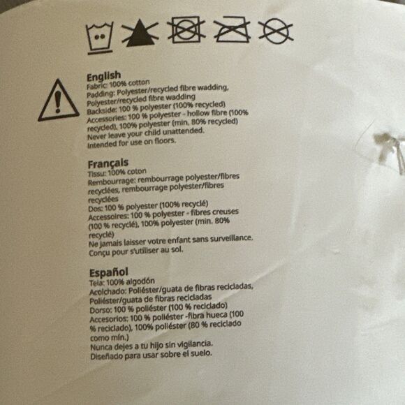 IKEA Sandbi Design S Edholm Playmat 39 1/4 X 39 1/4 - Picture 4 of 8